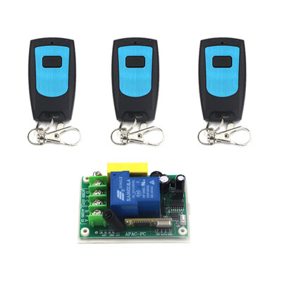 

MITI AC 220V 30A 433Mhz Wireless Remote Control Switch RF Relay Receiver for LED Lamp Smart Control