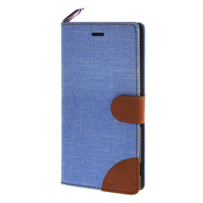 

MOONCASE Xperia Z3 , Leather Wallet Flip Card Holder Pouch Stand Back ЧЕХОЛ ДЛЯ Sony Xperia Z3 Blue