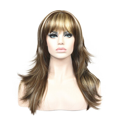 

StrongBeauty Synthetic Wigs Womens Long Alice Turned Black  Full Hair Wig COLOUR CHOICES
