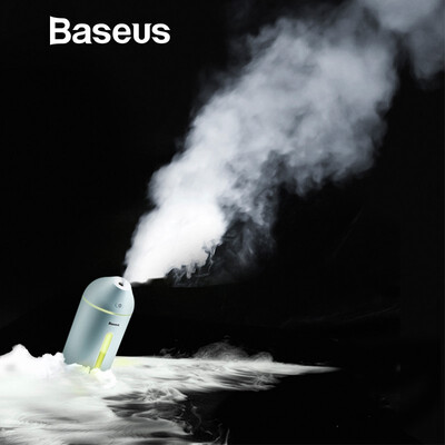 

Baseus Mini Humidifier Portabel Home office Travel Car USB Humidifier New Cute AirDiffuser Purifier