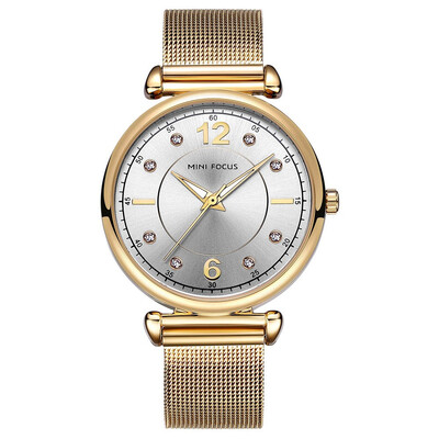 

BOFUTE Womens Watch Fashion Casual Watch Quartz Watches Japanese Movement Waterproof Luminous Metal Mesh Belt 0177L