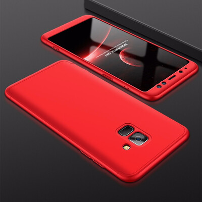 

Goowiiz Phone Case For Samsung Galaxy A8 2018A8 Plus 2018Note 8 Fashion Color collision 360 Degree Coverage PC