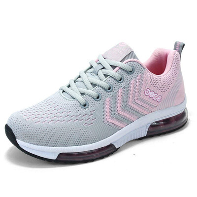 

Female fashion lovers flying air cushion running shoes