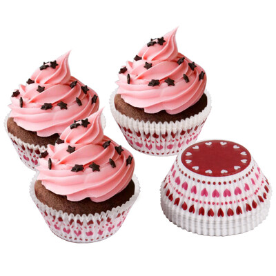 

Jingdong supermarket] Baijie (Baijie) Ma Fen Cup cake cups high temperature paper cups 100 only