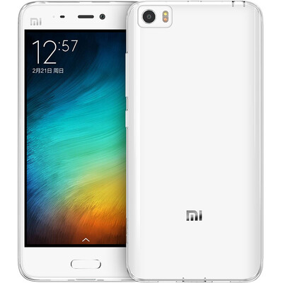 

(ESR) Xiaomi 5 mobile phone shell / protective cover transparent silicone drop soft shell first color zero sense series gel white