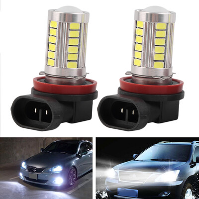 

H11 Super Bright 5630 SMD 33-LED Auto Car White Fog Lamp Light Bulb Driving