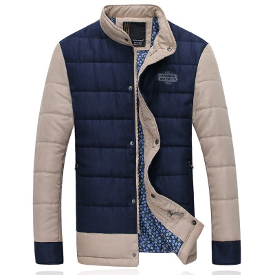 

Zogaa New Mens Cotton-padded Clothes Slim Fashion Casual
