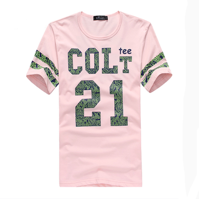 

Zogaa Summer New Mens T-shirt Short Sleeve Slim Printing