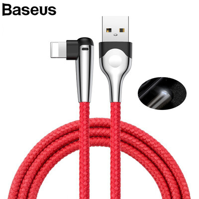 

Baseus USB Lightning Cable for iphone XS XR 8 7 7P 6 Charging data Transfer Mobile Phone Fast Charging Data Sync Cable