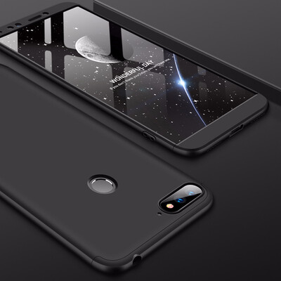 

Goowiiz Phone Case For Huawei Honor 9I9N7A PrimeEnjoy 8E Fashion Color collision 360 Degree Coverage PC