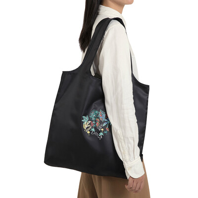 

BANANAUNDER custom shopping bag green tote bag portable female bag bag folding gift bag gifts do not order separately