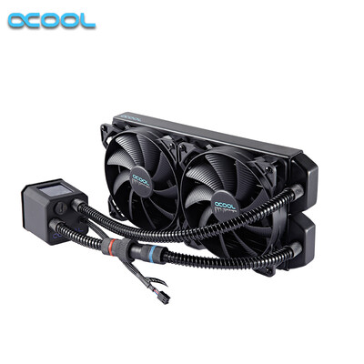 

Alpha Cool ALPHACOOL 280 Polar Bear Desktop Computer CPU Integrated Water Cooling Radiator Mute Double Fan