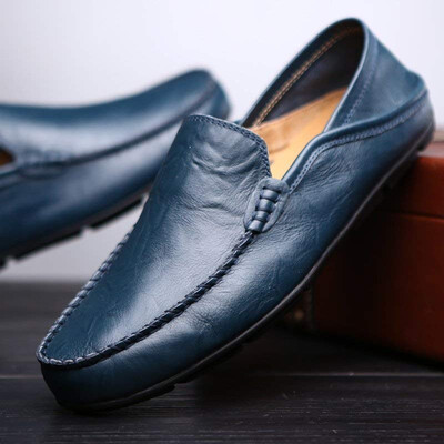 

Mens British Leisure Leather Shoes in Summer