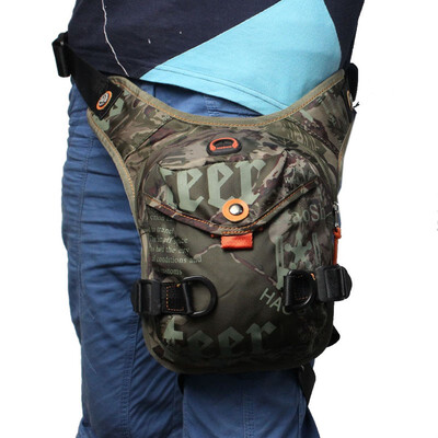 

Men Waterproof Nylon Drop Leg Bag Tactical Outdoor Motorcycle Travel Fishing Waist Fanny Pack Thigh Belt Bum Pouch