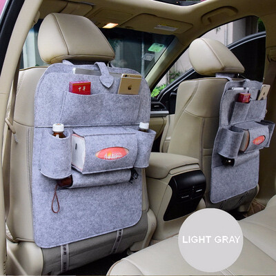 

Auto Car Back Seat Storage Organizer Trash Net Holder Multi-Pocket Travel Storage Bag Hanger for Auto Capacity Storage Pouch