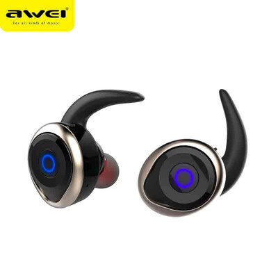 

AWEI T1 TWS Bluetooth Headphones wireless Earphone Headset Double Wireless Earbuds Cordless Headphones Bluetooth V42