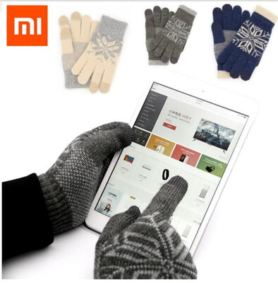 

Xiaomi Finger Screen Touch Gloves Winter Warm Wool Gloves For iphone 6s Xiaomi Touch Screen Phone Tablet Cash Machine
