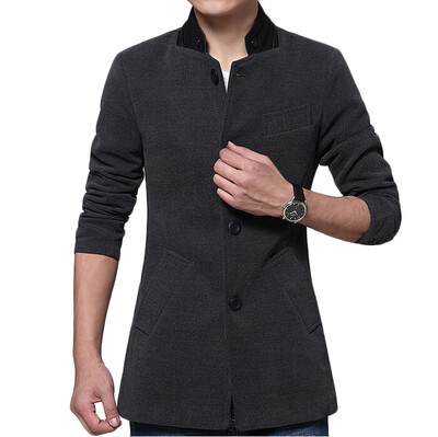 

Zogaa Winter New Korean Men's Wind Stand Collar Slim