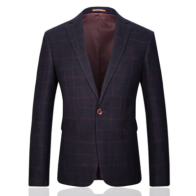

Necini™ Man'S Korean wave of new men's long-sleeved leisure suits men's fashion Slim thin suit