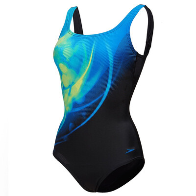 

Speedo (Speedo) женский купальник консервативный объединенный купальник был тонкий оттенок мелкой воды синий 51027150 38 ярдов