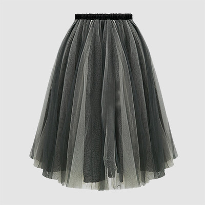 

Women Lady Princess Ballet Tulle Tutu Skirt Wedding Prom Rockabilly Dress