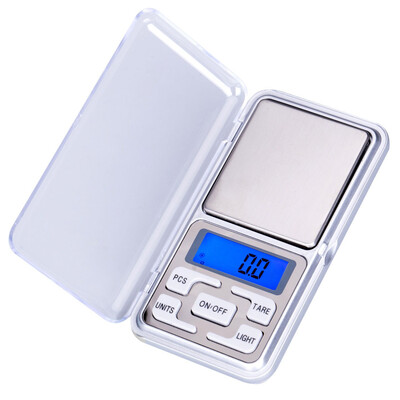 

Digital Electronic Pocket Mini Jewelry Scale 500g x 001g 01g Weight LCD Gram