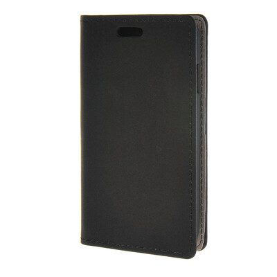 

MOONCASE Premium PU Leather Flip Wallet Card Slot Bracket Back Case Cover for Samsung Galaxy Z1 Black