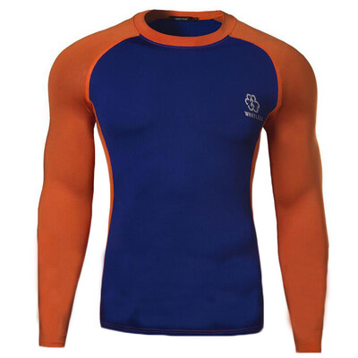 

Zogaa New Mens T-shirt Dry Close Thin Long Sleeve