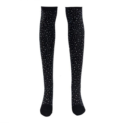

Ladies Winter Soft Cable Knit Over knee Long Boot Thigh-High Warm Socks Leggings