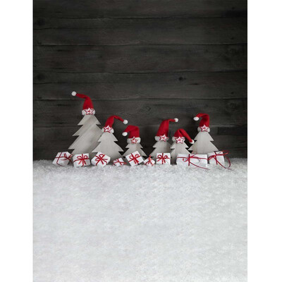 

Xmas Snowman Santas hat Photo Backdrop 57FT Vinyl Fabric Cloth Digital Printing Photo Background st-546