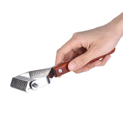 

Cat Grooming Supplies Pet Grooming Comb Deshedding Rake Comb Dematting Tool for Dogs Cats Horses Rabbits 10 Teeth Pet Hair Comb W