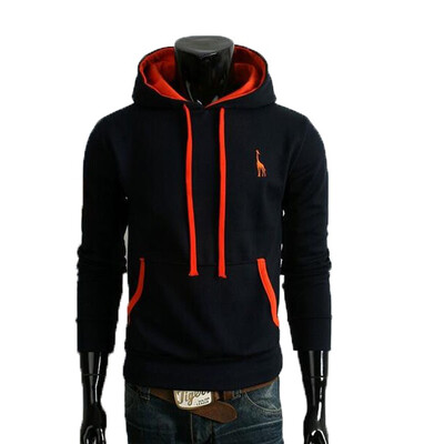 

Zogaa New Mens Hoodie Fashion Fawn Electric Embroidery