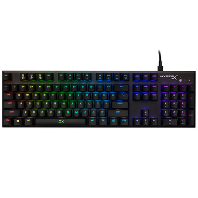 

Kingston HyperX Alois FPS RGB Backlit Mechanical Keyboard Game Keyboard Computer Keyboard Alloy Eat Chicken Keyboard
