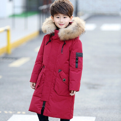 

Warm Winter Children down Jackets boys duck Down Outerwear Coats Down Parkas Kids jacket Children Outerwears -30cold winter