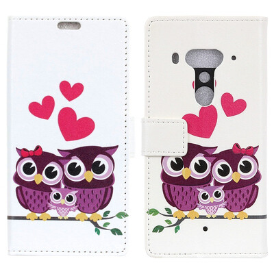 

MOONCASE HTC U12 Painted Leather Case - Love Cat