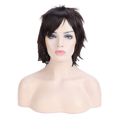 

Halloween Unisex Anime Fashion Short Wig Cosplay Party Straight Hair Cosplay Full Wigs