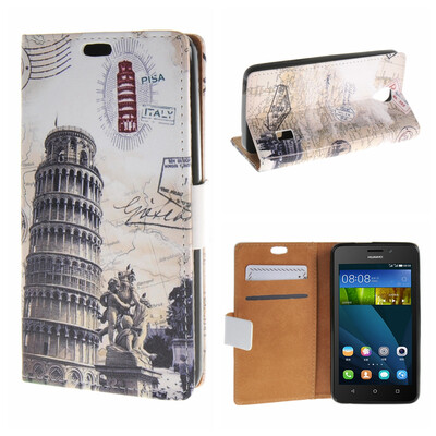

MOONCASE Huawei Ascend Y635 ЧЕХОЛ ДЛЯ Flip Wallet Card Slot Stand Leather Folio Pouch /a12