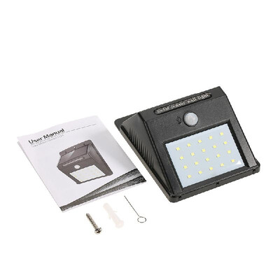 

307690180LED Solar Lamp Outdoor Garden Yard Waterproof PIR Motion Sensor Night Light