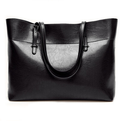 

PU Leather Tote Bag for Women Large Commute Handbag Shoulder Bag Zipper Womens Work Satchel Bag