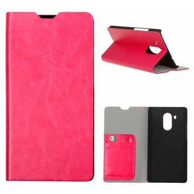 

MOONCASE Crystal Texture Holster PU Leather Flip Card Slot Bracket Back Case Cover for Huawei Mate 8