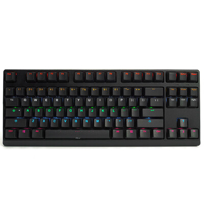 

Magic duck (ducky) 2087 S2 MIX 87 смешанный свет оригинальная вишня игра механическая клавиатура черный черный