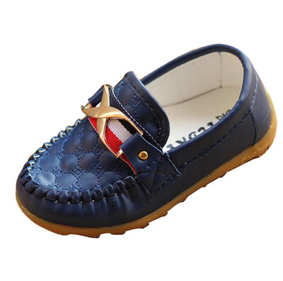 

Kid Baby Toddler Boy moccasin Loafer soft Leather casual Oxford Boat peas Shoes