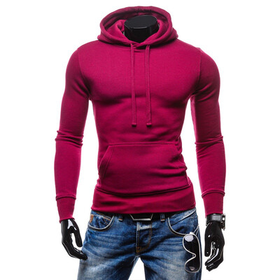 

Zogaa New Men's Hoodie Fashion Slim Casual