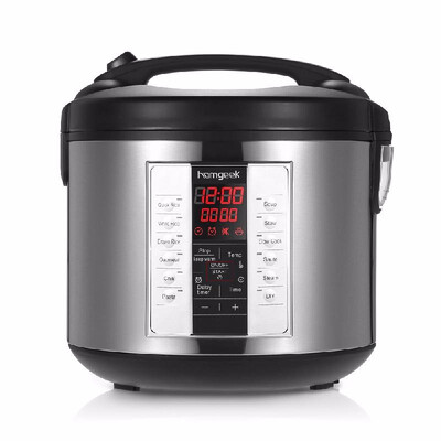 

Homgeek 6Qt1000W High-end Professional Pressure Cooker Slow Cooker Rice Cooker Multifunctional Cooker