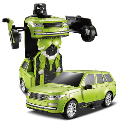 

early education] Jia Qi (JIAQI) TT667 Lamborghini poison vehicle robot (orange) intelligent remote control a key Transformers puzzle car toy