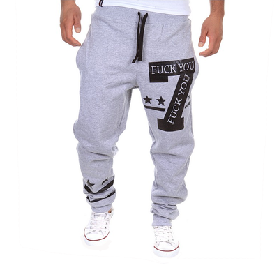 

Zogaa Men's Pants Letter Printing Casual Sports