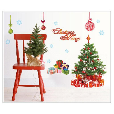 

Creative Christmas Series PVC Home Wall Showcase Window Decoration Removable Sticker