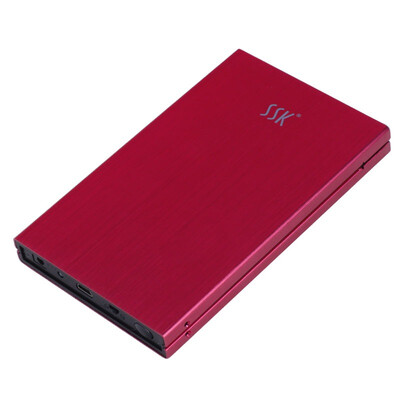 

Ван Бяо (ССК) SHE066 Skyfire 2.5 дюймов USB2.0 HDD Enclosure шата ноутбук жесткий диск Поддержка интерфейса Поддержка SSD черный