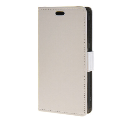 

MOONCASE Vivid colors Leather Wallet Card Slot Bracket Back чехол для HTC Desire 320 D320 White