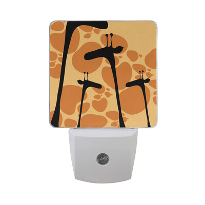 

ALAZA LED Night Light With Smart Dusk To Dawn SensorFestive Typical Indian Elephant Pattern Plug In Night Light